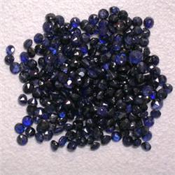 10.00 CTS LOT OF BLUE ROUND SAPPHIRES