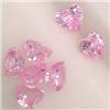 Image 1 : 5.50 CTS LOT OF SEVEN CUBIC ZIRCONIA HEARTS 5X5 MM