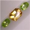 Image 1 : 2.30 CTS LOT OF CITRINE AND PERIDOT