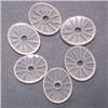 Image 1 : 13 CTS LOT OF 6 LASER CUT QUARTZ JACKETS 12X9 MM