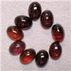 Image 1 : 11 CTS LOT OF OVAL GARNET CABOCHON 7x5 MM