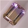 Image 1 : 3.30 CTS EMERALD CUT AMETRINE 10x8 MM