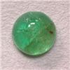 Image 1 : 4.47 CTS ROUND EMERALD CABOCHON 10 MM