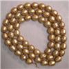 Image 1 : 6x5 MM FRESH WATER PEARL STRAND - 16 INCHES