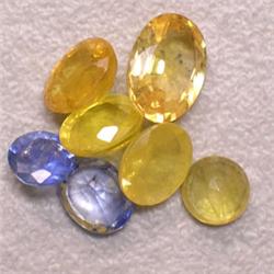 4.30 CTS LOT OF MULTICOLOR SAPPHIRES - DIFFERENT SHAPES AND SIZES