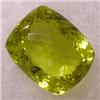 Image 1 : 83 CTS CUSHION CUT LEMON CITRINE 27x21 MM