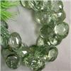 Image 1 : 460 CTS GREEN AMETHYST TEAR DROP STRAND 15x13 MM