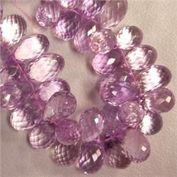 458 CTS AMETHYST BRIOLETTE STRAND 14x9 MM