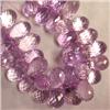 Image 1 : 458 CTS AMETHYST BRIOLETTE STRAND 14x9 MM