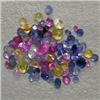 Image 1 : 4.00 CTS LOT OF MULTICOLOR ROUND SAPPHIRES