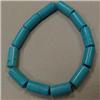 Image 1 : 14x8 MM APPROX LOT OF STABILIZED TURQUOISE CYLINDERS