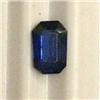 Image 1 : 0.45 CTS EMERALD CUT SAPPHIRE 5x3 MM - NATURAL COLOR