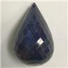 Image 1 : 90 CTS ENHANCED FACETED SAPPHIRE BRIOLETTE 31-19 MM