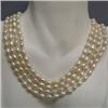 Image 1 : 7x5 MM FRESH WATER PEARL INFINITY STRAND 64 INCHES