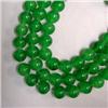 Image 1 : 10 MM GREEN SIMULATED JADE STRAND - 16 INCHES