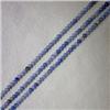 Image 1 : THREE STRANDS OF 2 MM BLUE LACE AGATE