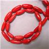 Image 1 : 12x5 MM BAMBOO CORAL STRAND - 16 INCHES