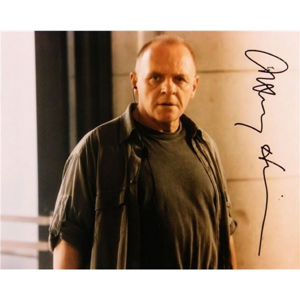 Anthony Hopkins signed portrait photo