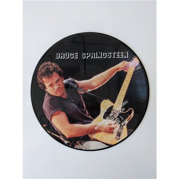 Bruce Springsteen Limited Edition Interview Picture Disc