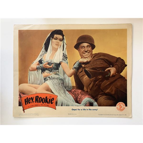 Hey, Rookie original 1943 vintage lobby card