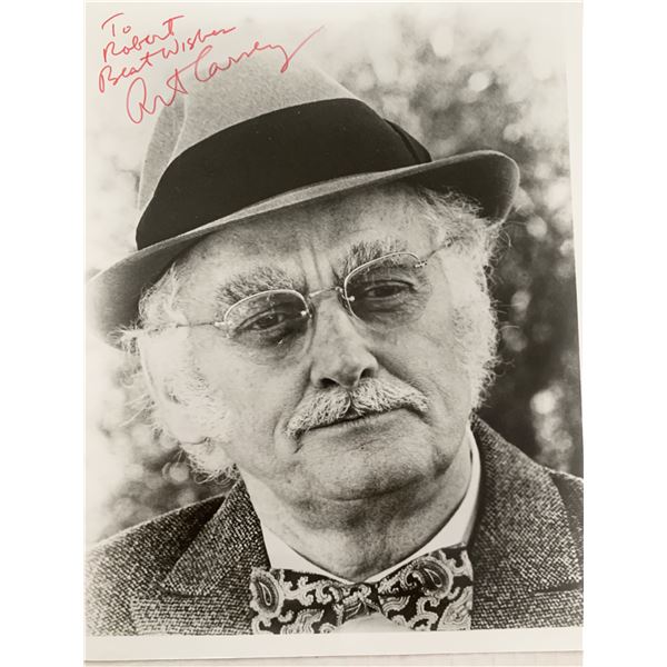 Art Carney signed photo