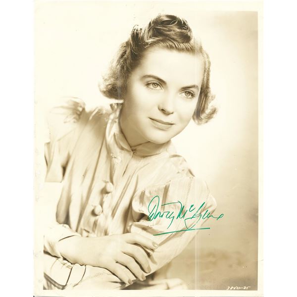 Dorothy McGuire Signed Photo