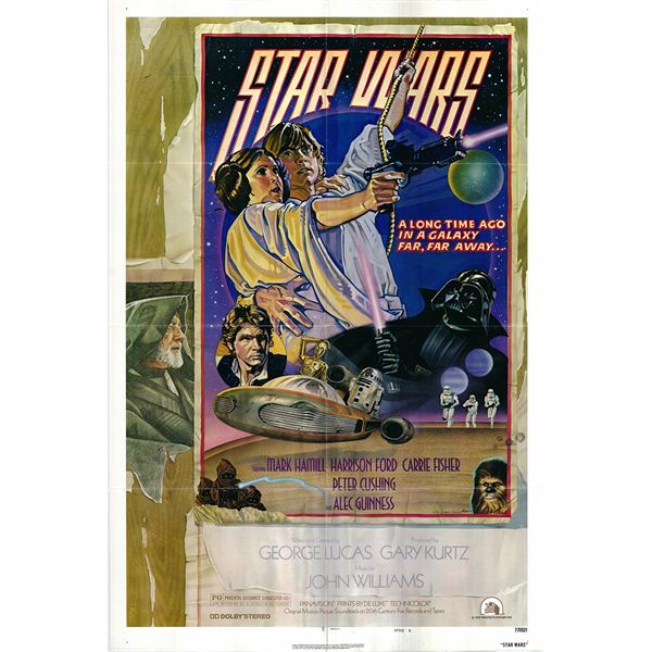 Star Wars original 1978 vintage one sheet poster