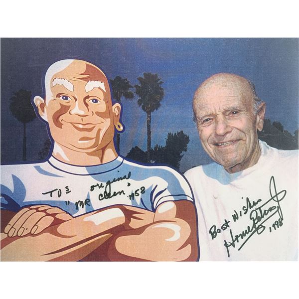 Mr. Clean House Peters Jr. Signed Photo