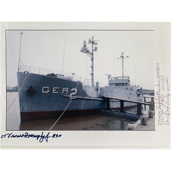 WWII  U.S.S. PUEBLO POWs Signed Photo