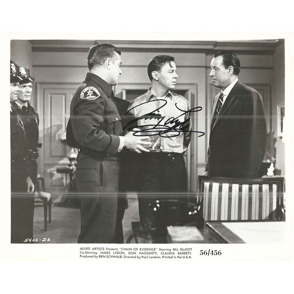 Jimmy Lydon signed photo