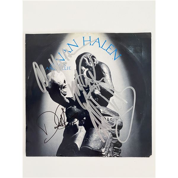 Van Halen Signed 45