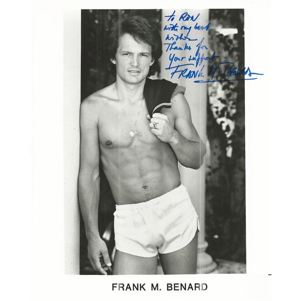 Falcon Crests Frank M. Benard Signed Photo