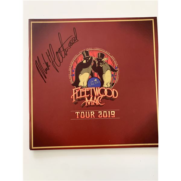 Mick Fleetwood signed 2019 tour book