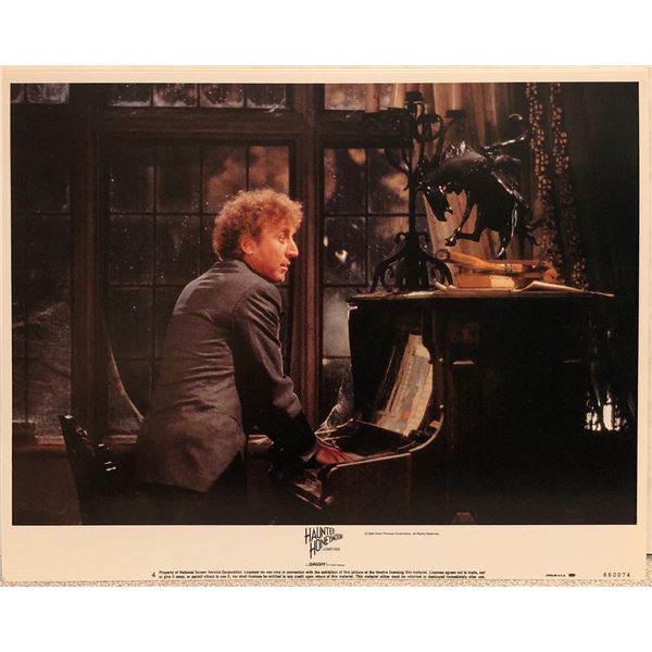 Haunted Honeymoon original 1986 vintage lobby card