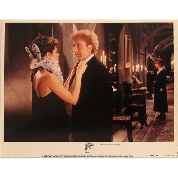 Haunted Honeymoon original 1986 vintage lobby card