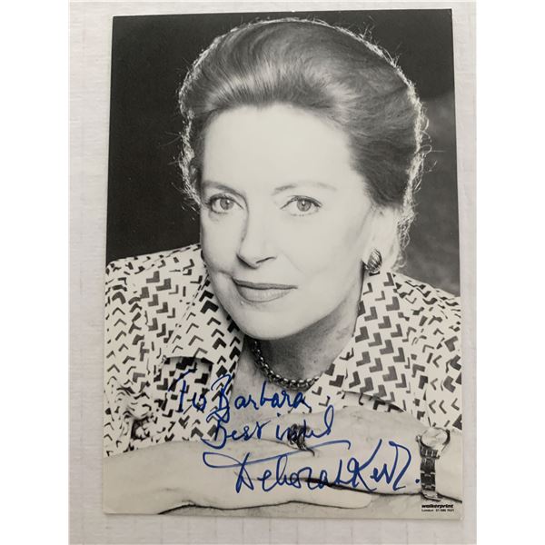 Deborah Kerr signed photo