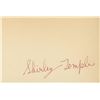 Image 1 : Shirley Temple authentic signature clip