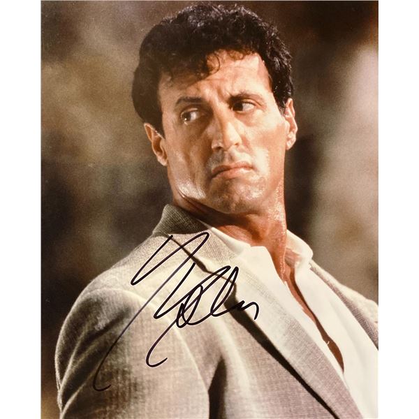 Sylvester Stallone signed photo