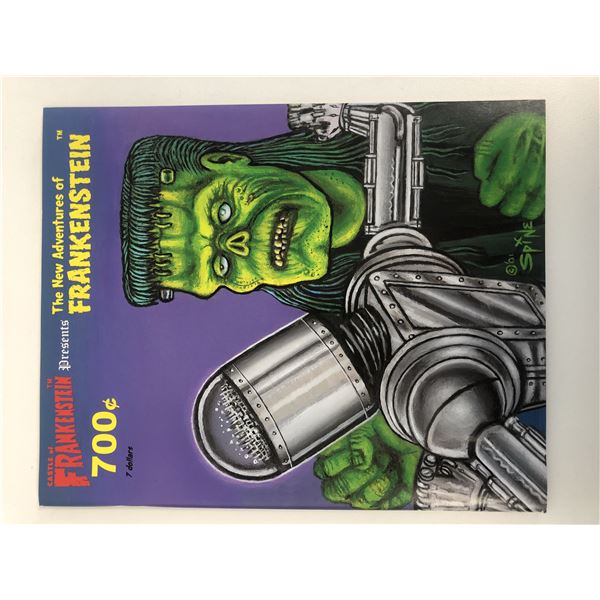 The New Adventures of Frankenstein Tome #2 Terror of Frankenstein signed comic