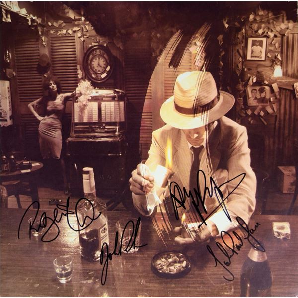 Led Zeppelin signed In Through The Outdoor album