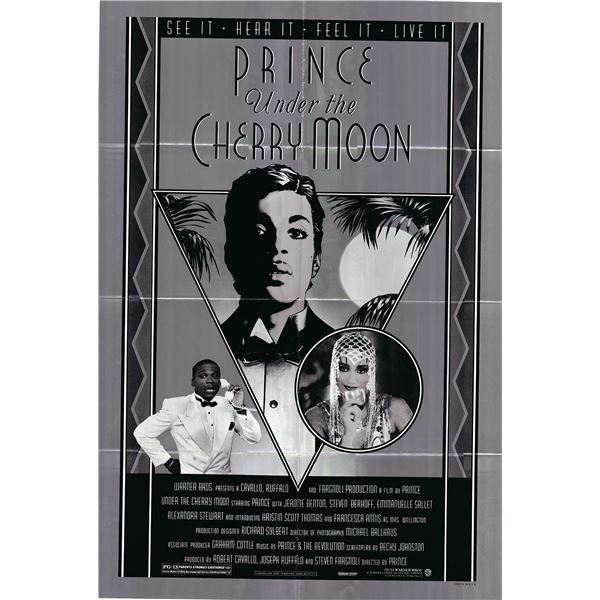 Under the Cherry Moon original 1986 vintage movie poster