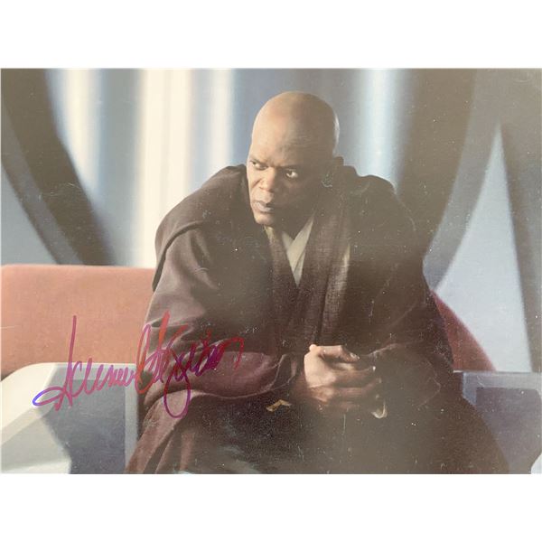 Star Wars Samuel L. Jackson Signed Movie Photo