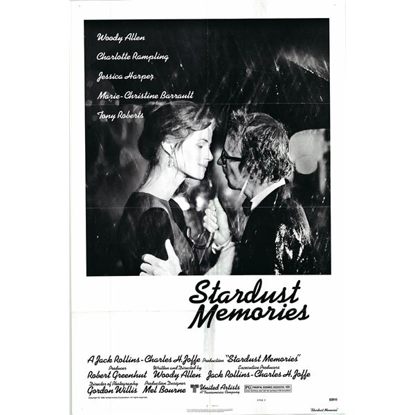 Stardust Memories original 1980 vintage one sheet poster