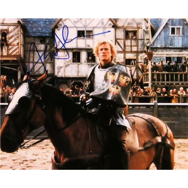 Heath Ledger signed movie still photo