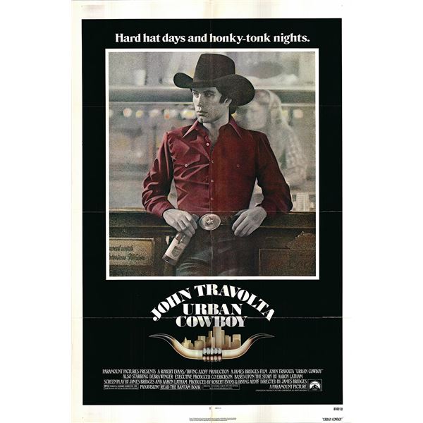 Urban Cowboy original 1980 vintage movie poster