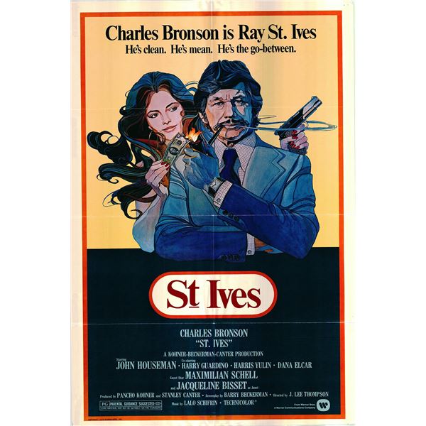 St. Ives original 1976 vintage one sheet movie poster