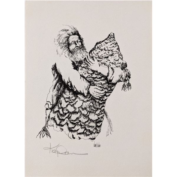 David Kaplan Signed Print