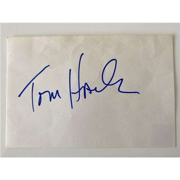 Tom Hanks Signature Cut