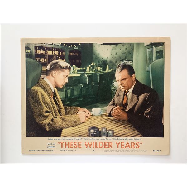 These Wilder Years original 1956 vintage lobby card