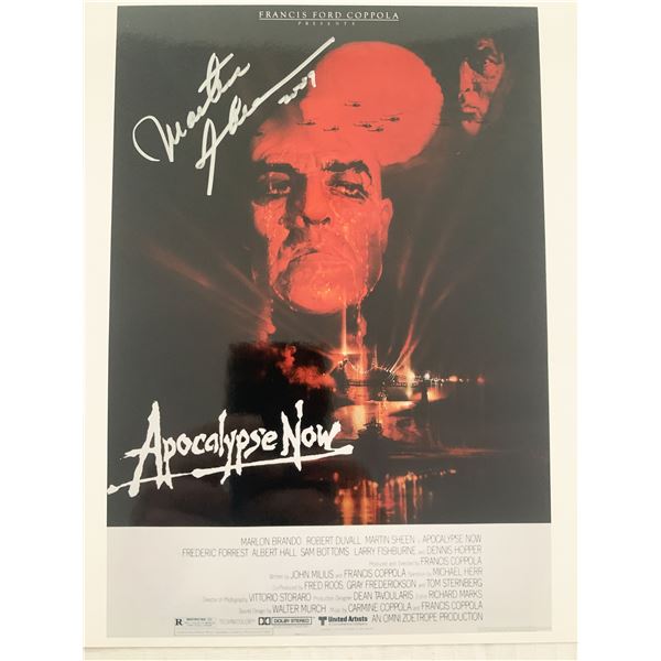 Apocalypse Now Martin Sheen signed movie photo
